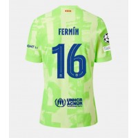 Camisa de Futebol Barcelona Fermin Lopez #16 Equipamento Alternativo 2024-25 Manga Curta